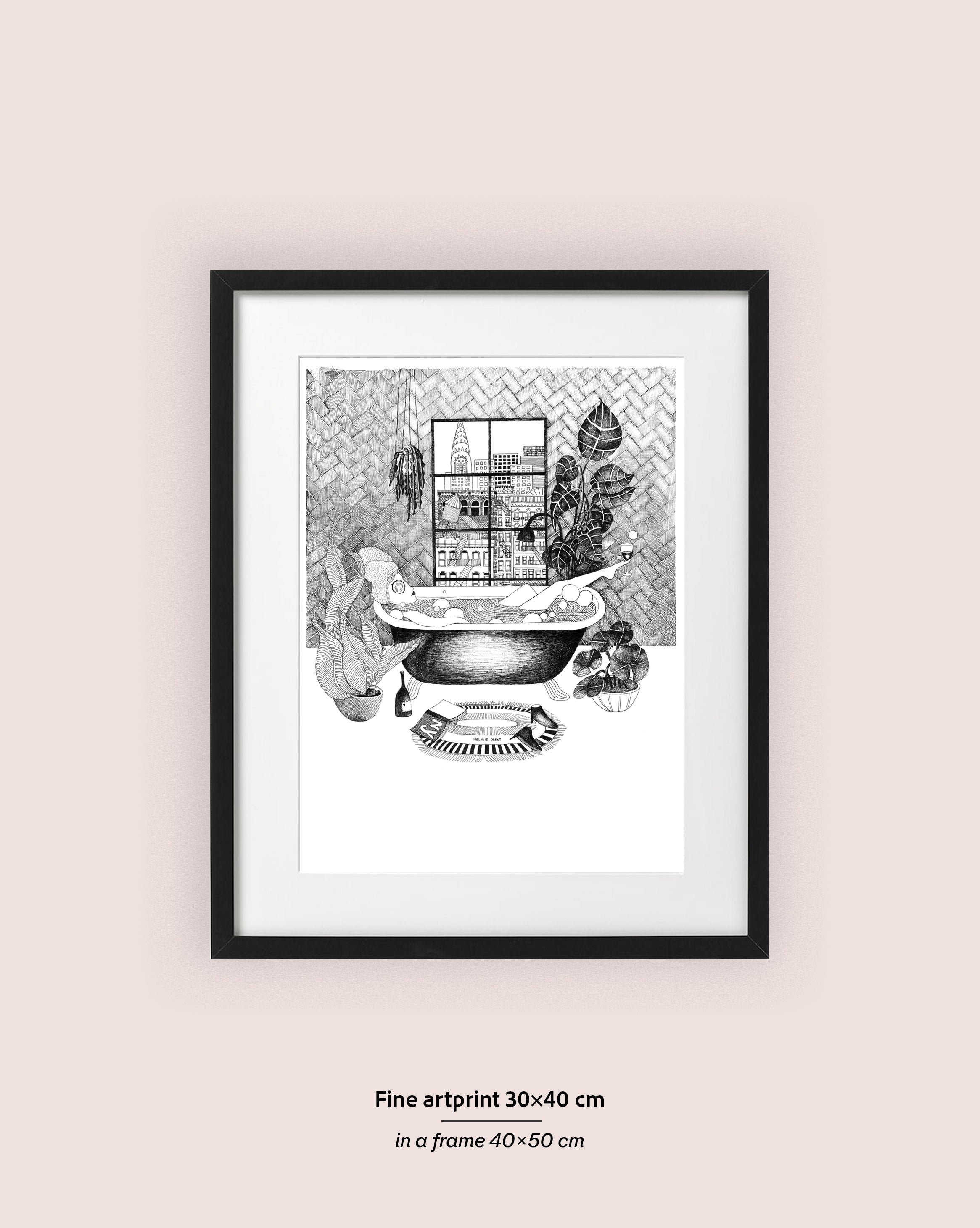 Badkamer in New York