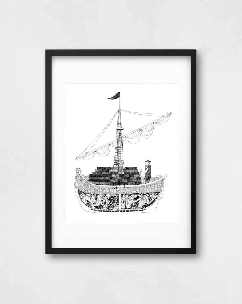 The ruse with the Peat Ship