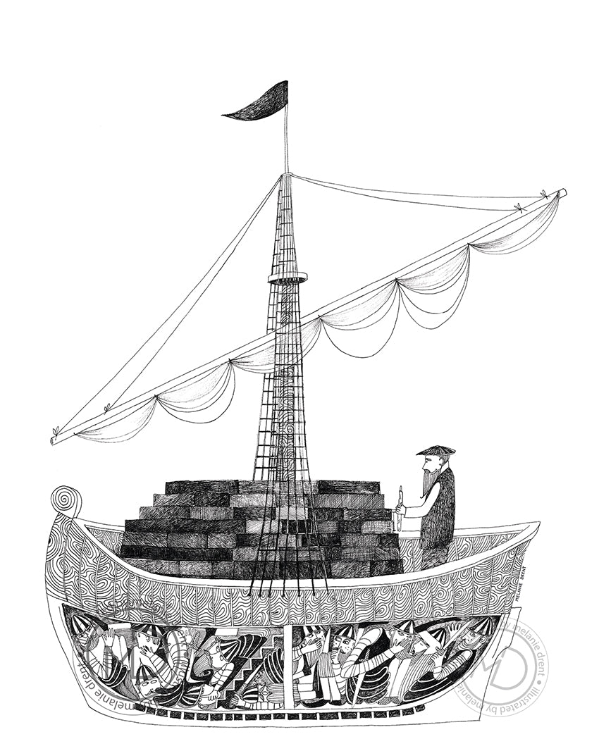 De list met het Turfschip